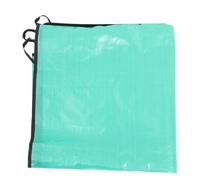 MUCKLILY Bâche Imperméable pour Taille D’Arbustes 200X200 CM avec Trou Central 30 CM et Sangles Couverture D’Élagage Résistante pour Jardin Ramassage Feuilles et Protection Gazon