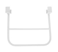 MUCKLILY Barrière de Lit de Sécurité Latérale Blanche 40 CM X 30 CM en Fer Barrière Anti-Chute Amovible pour Simples et Berceaux Protection Pliable pour et Soins à Domicile