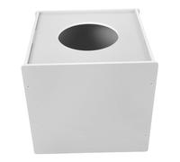 MUCKLILY Boîte de Loterie Vide Urne de Vote PVC Solide Boîte Multifonctionnelle pour de Fête Collecte de Dons 1 Pièce