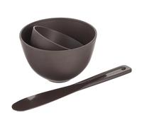 MUCKLILY Bol Mélangeur En Silicone Surface Lisse Pour Préparation De Masques Et Fonte De Cire, Accessoire Pratique Pour Soins à Domicile