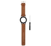 MUCKLILY Bracelet Cuir Ajustable pour Localisateur Housse Protectrice Anti-rayures et Anti-perte Compatible Montre Connectée pour Garçon et Fille