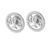 MUCKLILY Broche De Revers Balance Justice En Alliage Argenté, Épingle De Col Pour Homme, Lot De 2, Accessoires Formels Pour Avocats Et Juges, Symbole D’équité Et Professionnalisme