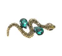 MUCKLILY Broche Serpent Épingle Animal Distinctive de Accessoire Élégant et Unique pour Hommes et Détails Fins