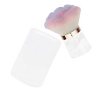 MUCKLILY Brosse à Ongles en Nylon Forme Fleur pour Manucure et Pédicure, Texture Douce, Répartiteur Uniforme de Poudre, Outil de Nettoyage Professionnel pour Salons et Amateurs de Nail Art