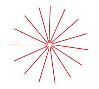 MUCKLILY Brûleur Parfum Électrique à Brancher en Plastique Rouge 15 Pièces pour Décoration Intérieure, Facile à Installer, Attire Richesse et Chance, pour Prière et Souhaits