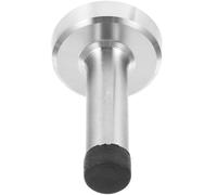 MUCKLILY Butée de Porte Murale en Acier Inoxydable Brossé 75 CM Embout en Caoutchouc Anti-Bruit Butoir Extra Long pour Protection Murale Empêche la Porte de Claquer Usage Intérieur et