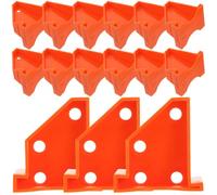 MUCKLILY Cales d'Installation pour Revêtement de Sol Stratifié et Vinyle 30 Pièces en Plastique Robuste Entretoises pour Parquet Kit d'Outils pour Pose Facile et Rapide de Sols