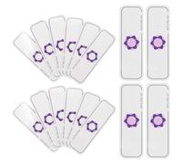 MUCKLILY Cartes de Test Uva 20 Pièces Détection Précise des Rayons UV Feuilles de Test UV Compactes et Portables Adaptées pour Usage Résidentiel Bureau et Médical