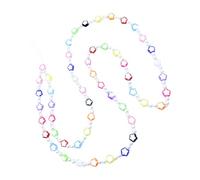 MUCKLILY Chaîne de Téléphone Portable Colorée en Acrylique Perles, Facile à Installer, Chic et Créative, Maison ou L'école