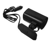 MUCKLILY Chauffage et Dégivreur de Voiture 12V Portable Prise Allume-Cigare Ventilateur de Dégivrage pour Pare-Brise Petit Réchauffeur Électrique Noir Usage Voiture Camping-Car et Suv