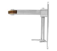 MUCKLILY Coordinateur de Séquenceur pour Porte Coupe-Feu Double Ferme-Porte Automatique en Métal Inoxydable Système de Fermeture Hydraulique pour Couloirs Étroits Quincaillerie de Pose