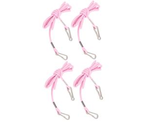 MUCKLILY Corde de Moufle en Nylon pour Garçon et Filles 4pcs, Sangle Anti-Perte Ergonomique pour Moufles de Ski Hiver, Accessoires Indispensables pour Garçon Fille