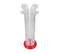 MUCKLILY Coupe-fruits Réglable en PP et Ps, Sûr, Hygiénique pour Salade | Découpe Facile et Ajustable, Outil Pratique pour Tomates Cerises, Pizza et Fruits, Usage Quotidien