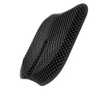 MUCKLILY Coussin de siège en silicone automobile coussin voiture coussin de massage coussin de siège massant coussin de voiture respirant Black