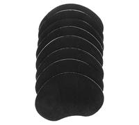 MUCKLILY Coussinets de Talon Adhésifs Noir 4 Paires Anti-dérapants Protecteurs de Chaussures Sport et Habillées Prévention Ampoules Ajustement Confort Unisexe