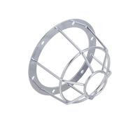 MUCKLILY Couvercle de Protection Métallique pour Détecteur D’Incendie, Diamètre Intérieur 75 Mm, Grille Ignifuge Anti-Chocs, Compatible Sprinklers Encastrés, pour Sécurité Incendie Plafond