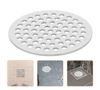 MUCKLILY Couvercle de Siphon de Sol Compact en Acier Inoxydable 304 Diamètre 50 MM Récupérateur de Cheveux pour Salle de Bain Couvercle de Crépine Filtrante