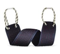 MUCKLILY Double-sided Exfoliating Back Scrubber With Double Strap Handles Bathing Washcloth For Full Body Scrubbing And Comfortable Shower Exfoliation