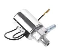 MUCKLILY Électrovanne de Klaxon Pneumatique Double Tube Robuste 12/24 V pour Camions et Trains Vanne Solénoïde de Remplacement Rapide et Compatible Commande Clapet Anti-Retour Usage