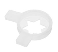MUCKLILY Embout Étoile Pour Machine à Glace Accessoire De Buse Plastique Robuste Distribution Rapide Pour Glacier Et Bar à Desserts Nettoyage Facile Et Montage Précis