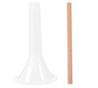 MUCKLILY Entonnoir Saucisse Manuel en Bois et Plastique, Facile à Utiliser et Portable, pour Restaurant et Hôtel, Kit Complet de Remplisseur de Viande pour Saucisses