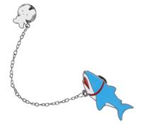 MUCKLILY Épingle Requin pour Vêtements Femme en Alliage, Facile à Fixer et Ne Détériore Pas les Vêtements, Accessoire Mode pour Chapeaux et Tenues