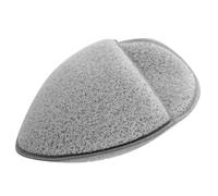 MUCKLILY Éponges Nettoyantes Visage en Polyuréthane Hydrophile, Exfoliantes à Embout Fin pour Coins Délicats, Taille Compacte Gris, Outil de Soin Visage pour Nettoyage Doux et Démaquillage