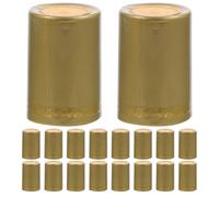 MUCKLILY et Design Unique Or 150 Capsules Thermorétractables en PVC Joint Étanche pour Bouteilles de Vin pour Usage Domestique et Bars