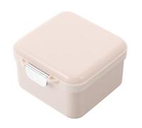 MUCKLILY Étui de Protection Rétenteur Portable avec Boîte de Rangement pour Prothèses Contenant Hygiène et Organisation pour Dents Fausse à Emporter à Domicile ou Déplacement