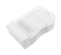 MUCKLILY Étui de Voyage Étanche pour 3 Embouts D'irrigateur Dentaire Transparent Rangement Portable pour 6 Têtes de Jet Bucco-dentaire Compatible Organisateur Pratique pour Soins