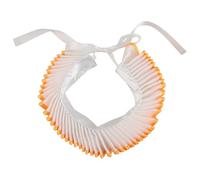 MUCKLILY Faux Col Amovible Pour Femme Col à Volants Victorien Décoratif Pour Costume De Clown Style Renaissance Usage Théâtral Et Fêtes