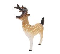 MUCKLILY Figurine de Cerf à Queue Réaliste pour Maison Bureau Éducatif pour Modèle Simulé Stimule Imagination