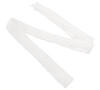 MUCKLILY Filet à Viande Élastique en Coton 4 Pièces 16 Mailles 3 M pour Jambon Fumé, Saucisses et Rôti, Filet à Charcuterie pour Cuisson et Fumage, Ustensile la Cuisine Maison