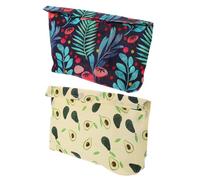 MUCKLILY Film Alimentaire Réutilisable en Coton Cire D’Abeille Paquet de Conservation Hermétique pour Fruits Taille 20X23 CM Couleur Feuille Foncée Écologique et Pratique pour Stockage