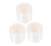 MUCKLILY Film Protecteur Transparent Pour Tatouage Semi-permanent Des Sourcils Et Lèvres 3 Pièces 42mm x 200m, Film De Soin Doux Près Peau, Usage Professionnel En Salon De Beauté