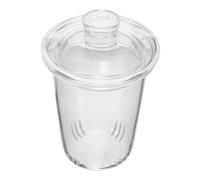 MUCKLILY Filtre à Thé Verre Haute Résistance pour Thé Vrac Infuseur et Maille Fine pour Infusion Pure