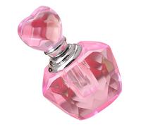MUCKLILY Flacon de Parfum Décoratif en Verre Rose de Cœur Coffret Présent Petit Flacon Rechargeable pour Huiles Essentielles Élégant pour Mariage et Fête Lot Présent Romantique