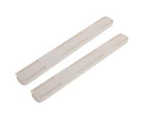 MUCKLILY Glissière de Tiroir Auto-Adhésive 2 Pièces, Rails de Guidage Solides pour Tiroirs Cuisine et Chambre, Montage Simple sans Perçage, 26.4 X 3 CM