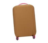 MUCKLILY Housse de Protection Élastique pour Valise Anti-poussière Extensible et Résistante Couverture Protectrice pour Bagages Trolley Café