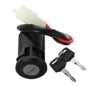 MUCKLILY Interrupteur D'Allumage À Clé Universel Pour Moto Vtt Atv Avec 2 CléS DéMarreur Contacteur De Remplacement En Alliage D'Aluminium Facile À Installer