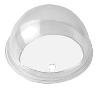 MUCKLILY Jardinière Murale Ronde en Acrylique Transparent pour Poissons et Plantes, Pot Suspendu Sécurisé et Gain de Place, Maison ou Bar à Café