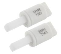 MUCKLILY Kit de 2 Amortisseurs de Charnière pour Siège de Toilette en Plastique Fermeture Douce et Silencieuse Réducteur de Descente Compatible Abattants Standards Accessoire Salle de