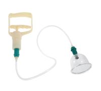 MUCKLILY Kit De Ventouses De Thérapie Par Aspiration Sous Vide Avec Pompe Manuelle Et Poignée Ergonomique Ensemble Complet Pour Massage à Domicile Et 3 Pièces