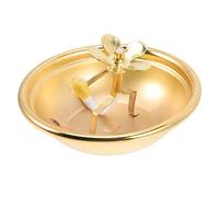 MUCKLILY Lampe à Huile Vintage Petite pour Culte De Bouddha Lampe à Liquide De Temple Ornements De Décoratifs