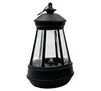 MUCKLILY Lanterne solaire d'extérieur design chien - Lanterne de jardin suspendue - Étanche - Lampe décorative pour jardin, terrasse et camping - Légère et portable - Fonction veilleuse