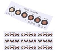 MUCKLILY Lot de 10 cartes d'affichage d'humidité Appareil de mesure pour l'humidité de la maison Carte pour humidimètre Petit indicateur d'humidité SMD Carte d'humidité Papier