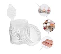 MUCKLILY Lot de 10 Flacons de Poudre Correctrice Vides 3 Ml Transparents Bouchons Intérieurs 12 Trous pour Voyage et Stockage Cosmétique