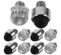 MUCKLILY Lot de 10 Silencieux pour Ciseaux à Cheveux du Bruit Réutilisables en Métal Accessoires Professionnels pour Salons de Coiffure et Usage Domestique