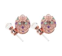 MUCKLILY Lot de 2 Flacons de Parfum en Verre 15 ML Rechargeables et Portables Couleur Or Rose Mini-Flacons pour Huiles Essentielles et Parfums Flacons de Voyage Pratiques et Décoratifs