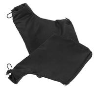 MUCKLILY Lot de 2 Paquet de Collecte de Poussière pour Scie à Aluminium 10 Pouces Compatible Machines à Scier Industrielles Tissu Résistant Ouverture Flexible pour Atelier et Nettoyage